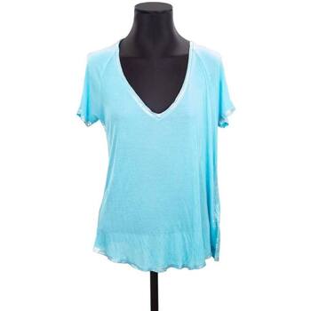 Vêtements Femme Débardeurs / T-shirts sans manche Zadig & Voltaire T-shirt en coton Bleu