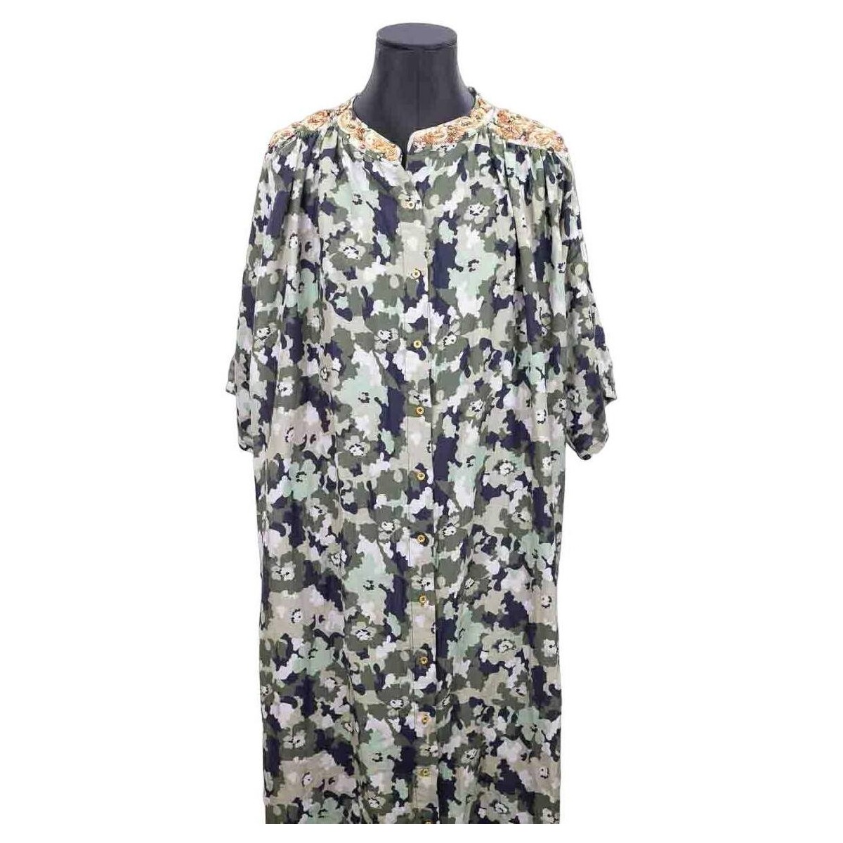 Vêtements Femme Robes Manoush Robe en coton Vert