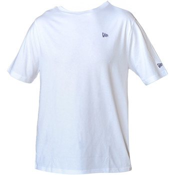 Vêtements Homme T-shirts manches courtes New-Era NE Essentials Tee Blanc