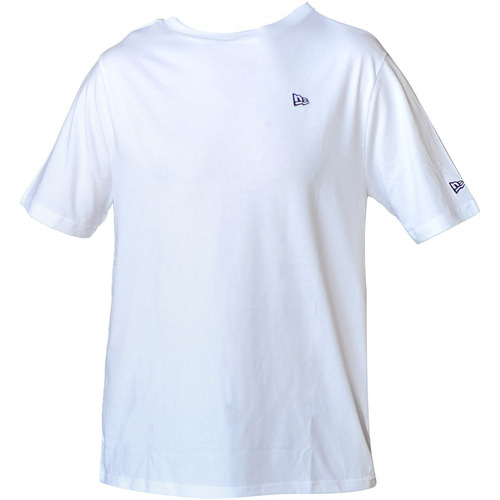 Vêtements Homme T-shirt med trefarvet rævemærke New-Era NE Essentials Tee Blanc