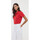 Vêtements Femme Polos manches courtes Lee Cooper Polo BAELLE Ruby Red Rouge