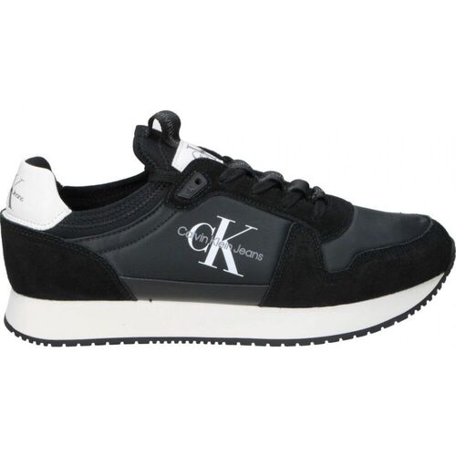 Chaussures Homme Multisport Calvin Klein faux-leather JEANS 5530GQ Noir