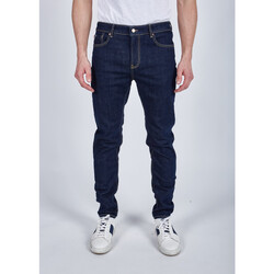 Dsquared2 Halbhohe Jeans mit schmalem Schnitt Blau