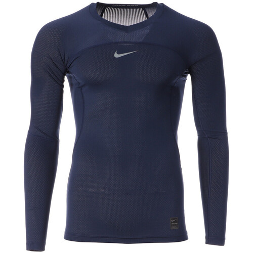 Vêtements Homme T-shirts manches longues Nike 880203410 Bleu