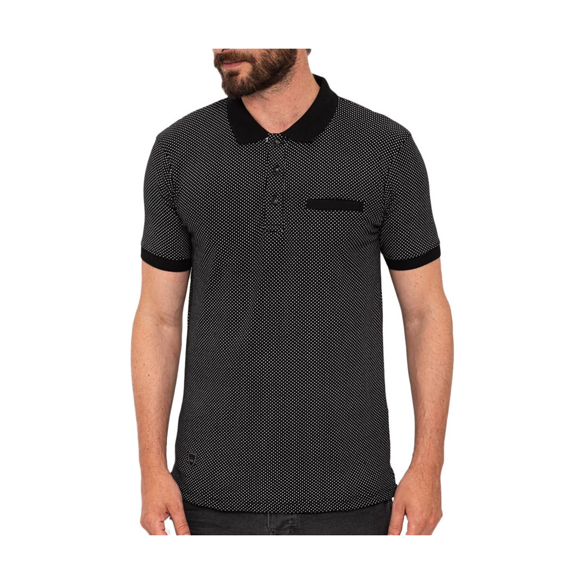 Vêtements Homme T-shirts & Polos Paname Brothers PB-PING Noir