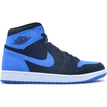 Chaussures Homme Baskets montantes Nike irons Air  1 Mid Retro High OG Bleu