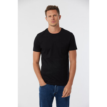 Vêtements Homme T-shirts & Polos Lee Cooper Short Noke Medium Blue Stoned Noir