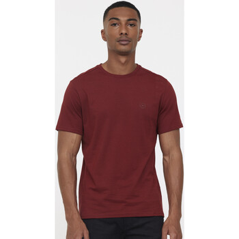 Vêtements Homme T-shirt Aza Vert Bouteille Lee Cooper T-shirt Areo Red Brick Rouge