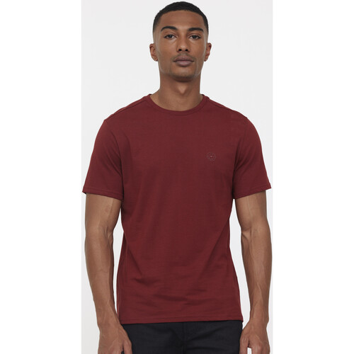 Vêtements Homme T-shirt Axir Marine Lee Cooper T-shirt Areo Red Brick Rouge