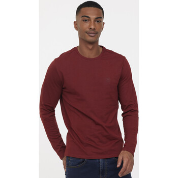 Vêtements Homme T-shirts & Polos Lee Cooper T-shirt Red Brick Rouge