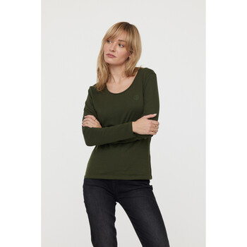 Vêtements Femme T-shirts & Polos Lee Cooper Marque à la une Vert