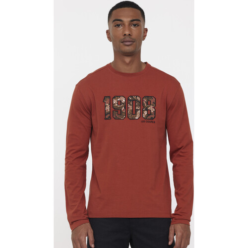 Vêtements Homme T-shirts & Polos Lee Cooper Nike Essentials Sweatshirt met ronde hals in donkerroze Orange