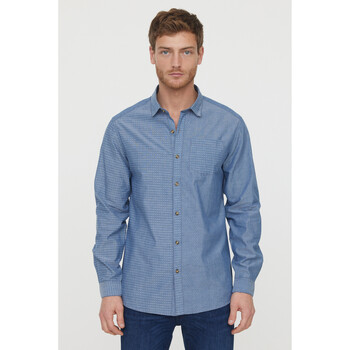 Vêtements Homme Chemises manches longues Lee Cooper Kids polo-shirts caps office-accessories Bleu