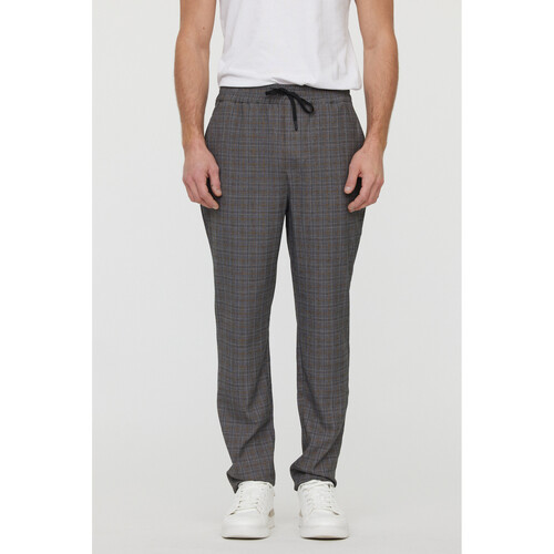 Vêtements Homme Pantalons Lee Cooper horizontal-stripe knitted polo shirt Gris