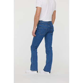 Bellfield Stentvättade jeans med slitningar