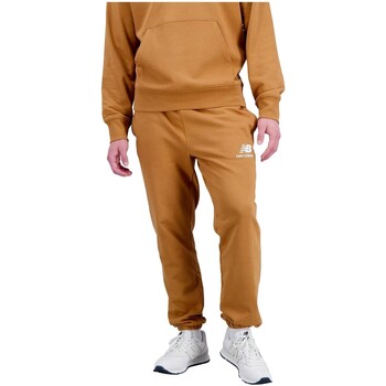 Vêtements Homme Pantalons de survêtement New Balance HOMBRE  ESSENTIALS STACKED MP31539 Orange