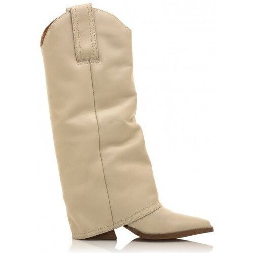 Chaussures Femme Bottes MTNG  Blanc