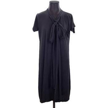 Vêtements Femme Robes Yves Saint Laurent Pre-Owned 2000s python effect necklace Robe noir Noir