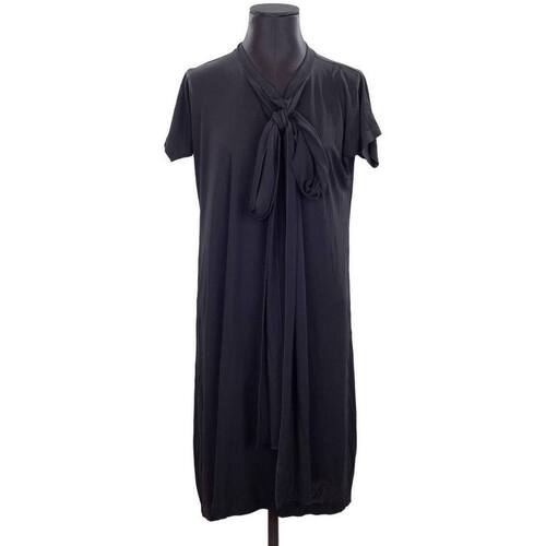 Vêtements Femme Robes Saint Laurent Abendkleid mit Pailletten Schwarz Robe noir Noir
