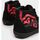 Chaussures Enfant Baskets mode Vans SK8-HI JN - VN0A4UI2458-BLACK/RED Noir