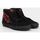 Chaussures Enfant Baskets mode SK8-Hi Vans SK8-HI JN - VN0A4UI2458-BLACK/RED Noir