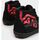 Chaussures Enfant Baskets mode Vans SK8-HI JN - VN0A4UI2458-BLACK/RED Noir