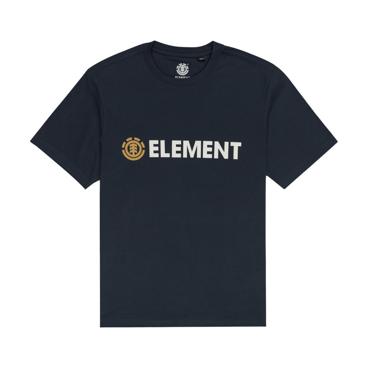 Vêtements Homme Tecnologias Calvin klein Spliced Center Chest T-shirt Met Korte Mouwen Element Blazin Noir