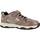 Chaussures Fille Baskets basses Geox J CALCO G. Marron