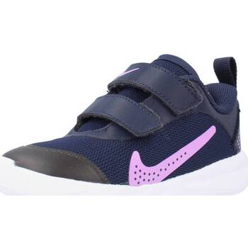 Chaussures Fille Baskets air Nike OMNI MULTI-COURT Bleu
