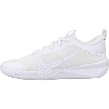 Chaussures Garçon Baskets basses Tan Nike OMNI BIG KIDS' ROAD RUN Blanc