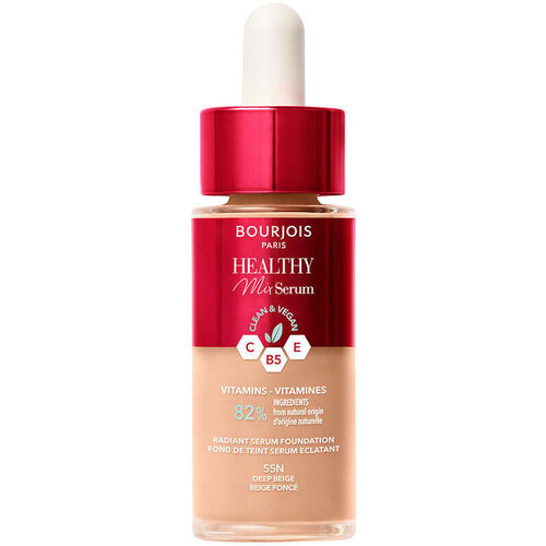 Beauté Femme Alerte au rouge Bourjois Base De Maquillage Sérum Fond De Teint Healthy Mix 55n-beige P 