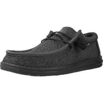 Chaussures Homme Back To School Hey Dude WALLY SOX Gris
