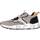 Chaussures Homme Baskets mode Voile Blanche CLUB01 Gris