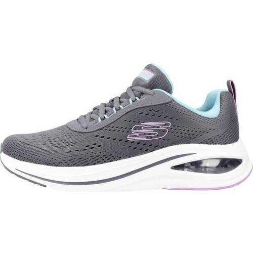 Chaussures Femme Baskets mode Skechers ofman SKECH-AIR META-AIRED OUT Gris
