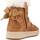 Chaussures Fille Bottes Geox J REBECCA G. Marron