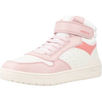 Chaussures Fille Baskets basses Geox J WASHIBA G. Rose