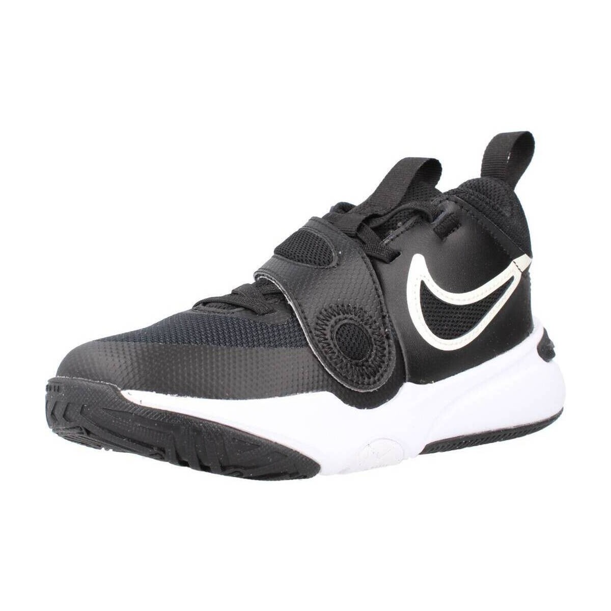 Chaussures Garçon Baskets basses Nike TEAM HUSTLE D 11 Noir