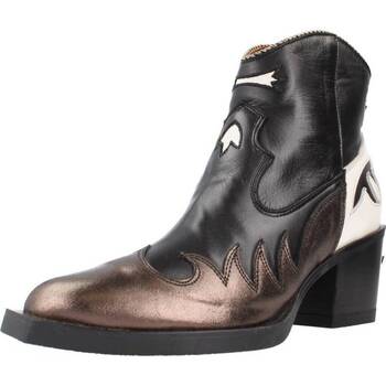 Chaussures Femme Bottines Nemonic 2353N Noir
