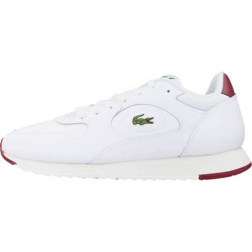 Chaussures Homme Baskets mode Lacoste LINETRACK 2231 SMA Blanc