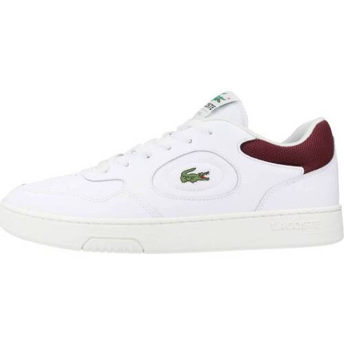 Chaussures Homme Baskets mode Lacoste LINESET 223 Blanc