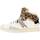Chaussures Femme Baskets mode Hidnander THE CAGE DUAL Blanc