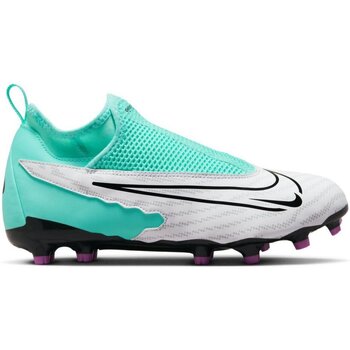 Chaussures Fille Football leather Nike  Bleu