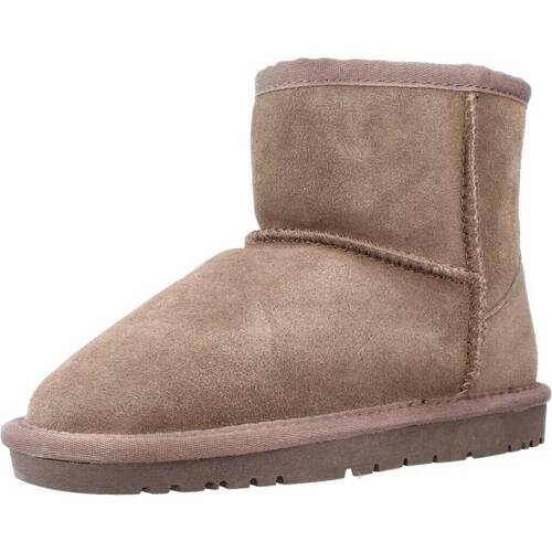Chaussures Fille Bottes Gioseppo COFFS Marron
