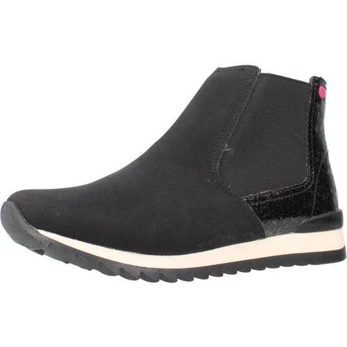 Chaussures Fille Bottes Gioseppo LUNCARTY Noir