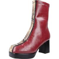 Chaussures Femme Bottines Noa Harmon 9537N Rouge
