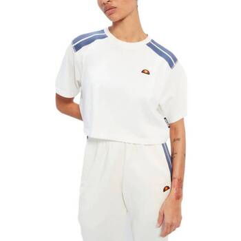 Vêtements Femme Chemises / Chemisiers Ellesse IVA CROPPED T-SHIRT Blanc