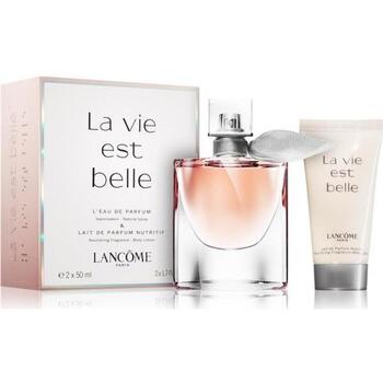 Beauté Femme Coffrets de parfums Lancome Set La Vie Est Belle eau de parfum 50ml + Body Lotion 50ml Set La Vie Est Belle perfume 50ml + Body Lotion 50ml