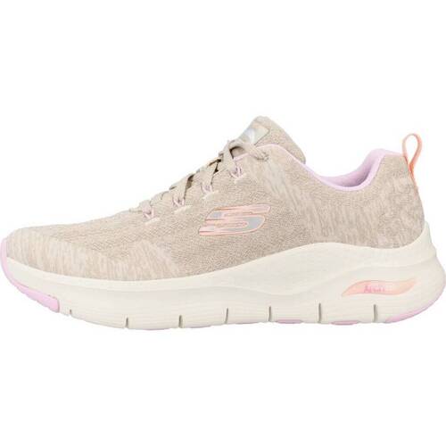 Chaussures Baskets mode Skechers ARCH FIT COMFY WAVE Beige