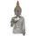 Maison & Déco Statuettes et figurines Signes Grimalt Figure De Bouddha Argenté