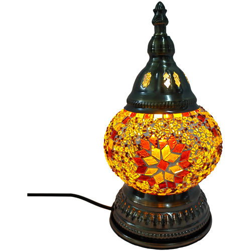 Yves Saint Laure Lampes à poser Signes Grimalt Lampe En Mosaïque Orange